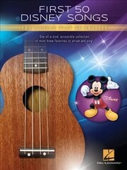 First 50 Disney Songs You Should Play on Ukulele цена и информация | Книги об искусстве | pigu.lt