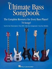 Ultimate Bass Songbook: The Complete Resource for Every Bass Player! kaina ir informacija | Knygos apie meną | pigu.lt