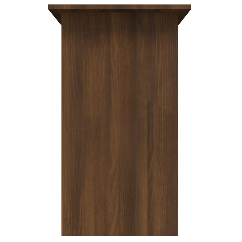 Rašomasis stalas, rudos ąžuolo, 80x45x74cm, mediena kaina ir informacija | Kompiuteriniai, rašomieji stalai | pigu.lt