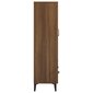 Komoda, Apdirbta mediena, 70x31x115cm, ruda ąžuolo spalva kaina ir informacija | Komodos | pigu.lt