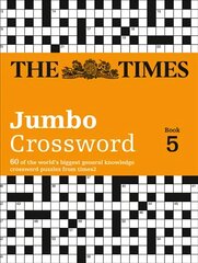 Times 2 Jumbo Crossword Book 5: 60 Large General-Knowledge Crossword Puzzles, Book 5 цена и информация | Книги о питании и здоровом образе жизни | pigu.lt