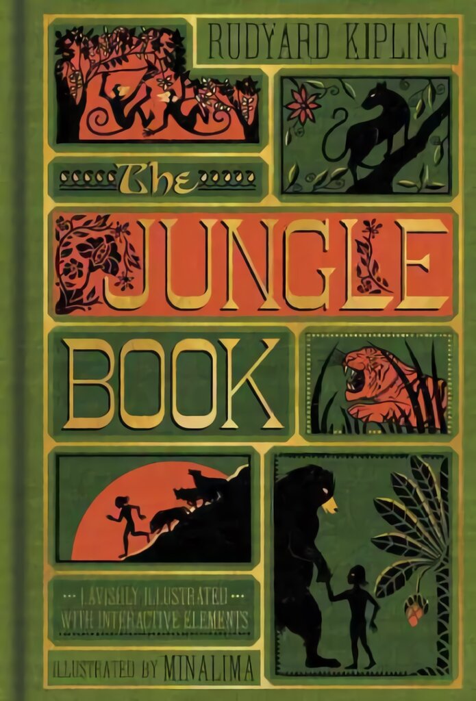 Jungle Book (MinaLima Edition) (Illustrated with Interactive Elements), (Illustrated with Interactive Elements) kaina ir informacija | Fantastinės, mistinės knygos | pigu.lt