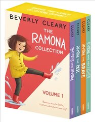 Ramona 4-Book Collection, Volume 1: Beezus and Ramona, Ramona and Her Father, Ramona the Brave, Ramona the Pest illustrated edition цена и информация | Книги для подростков и молодежи | pigu.lt