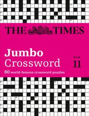 Times 2 Jumbo Crossword Book 11: 60 Large General-Knowledge Crossword Puzzles, Book 11 цена и информация | Книги о питании и здоровом образе жизни | pigu.lt