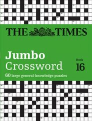Times 2 Jumbo Crossword Book 16: 60 Large General-Knowledge Crossword Puzzles kaina ir informacija | Knygos apie sveiką gyvenseną ir mitybą | pigu.lt