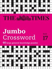 Times 2 Jumbo Crossword Book 17: 60 Large General-Knowledge Crossword Puzzles kaina ir informacija | Knygos apie sveiką gyvenseną ir mitybą | pigu.lt