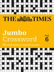 Times 2 Jumbo Crossword Book 6: 60 Large General-Knowledge Crossword Puzzles kaina ir informacija | Knygos apie sveiką gyvenseną ir mitybą | pigu.lt