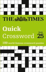 Times Quick Crossword Book 25: 100 General Knowledge Puzzles from the Times 2 kaina ir informacija | Knygos apie sveiką gyvenseną ir mitybą | pigu.lt