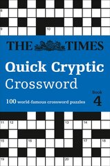 Times Quick Cryptic Crossword Book 4: 100 World-Famous Crossword Puzzles kaina ir informacija | Knygos apie sveiką gyvenseną ir mitybą | pigu.lt