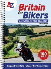 -Z Britain for Bikers: 100 Scenic Routes Around the Uk цена и информация | Путеводители, путешествия | pigu.lt