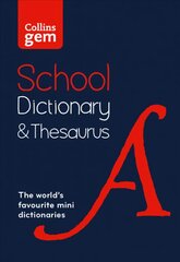 Gem School Dictionary and Thesaurus: Trusted Support for Learning, in a Mini-Format 3rd Revised edition цена и информация | Книги для подростков и молодежи | pigu.lt