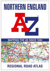 Northern England Regional A-Z Road Atlas New Fifth edition kaina ir informacija | Kelionių vadovai, aprašymai | pigu.lt