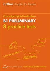 Practice Tests for B1 Preliminary: Pet цена и информация | Пособия по изучению иностранных языков | pigu.lt