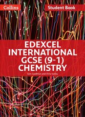 Edexcel International GCSE (9-1) Chemistry Student Book, Student book, Edexcel International GCSE Chemistry Student Book цена и информация | Книги для подростков и молодежи | pigu.lt