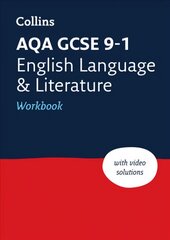 AQA GCSE 9-1 English Language and Literature Workbook: Ideal for Home Learning, 2023 and 2024 Exams 2nd Revised edition kaina ir informacija | Knygos paaugliams ir jaunimui | pigu.lt