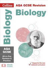 AQA GCSE 9-1 Biology All-in-One Complete Revision and Practice: Ideal for Home Learning, 2023 and 2024 Exams edition, AQA GCSE Biology All-in-One Revision and Practice цена и информация | Книги для подростков  | pigu.lt