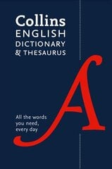 Paperback English Dictionary and Thesaurus Essential: All the Words You Need, Every Day 6th Revised edition kaina ir informacija | Užsienio kalbos mokomoji medžiaga | pigu.lt