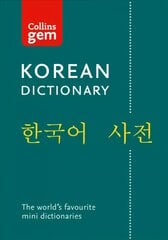 Korean Gem Dictionary: The World's Favourite Mini Dictionaries 2nd Revised edition kaina ir informacija | Užsienio kalbos mokomoji medžiaga | pigu.lt