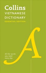 Vietnamese Essential Dictionary: All the Words You Need, Every Day kaina ir informacija | Užsienio kalbos mokomoji medžiaga | pigu.lt