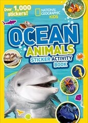 Ocean Animals Sticker Activity Book: Over 1,000 Stickers! edition kaina ir informacija | Knygos mažiesiems | pigu.lt
