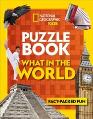 Puzzle Book What in the World: Brain-Tickling Quizzes, Sudokus, Crosswords and Wordsearches kaina ir informacija | Knygos paaugliams ir jaunimui | pigu.lt