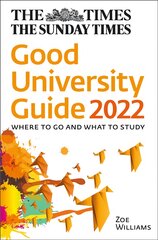 Times good university guide 2022 kaina ir informacija | Enciklopedijos ir žinynai | pigu.lt