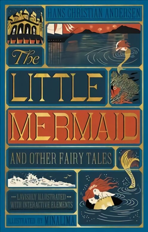 Little Mermaid and Other Fairy Tales (MinaLima Edition): (Illustrated with Interactive Elements) kaina ir informacija | Fantastinės, mistinės knygos | pigu.lt