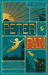 Peter Pan (MinaLima Edition) (lllustrated with Interactive Elements) цена и информация | Книги для подростков и молодежи | pigu.lt