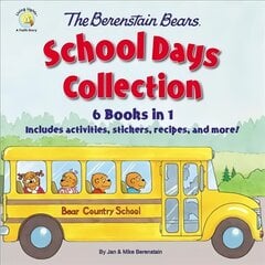 Berenstain Bears School Days Collection: 6 Books in 1, Includes activities, stickers, recipes, and more! kaina ir informacija | Knygos paaugliams ir jaunimui | pigu.lt