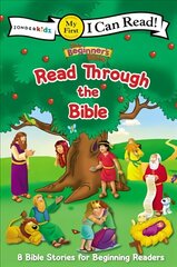 Beginner's Bible Read Through the Bible: 8 Bible Stories for Beginning Readers kaina ir informacija | Knygos paaugliams ir jaunimui | pigu.lt