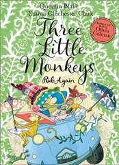 Three Little Monkeys Ride Again: Book & CD kaina ir informacija | Knygos mažiesiems | pigu.lt