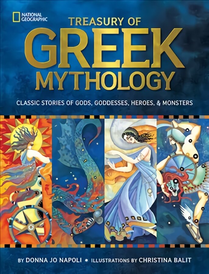 Treasury of Greek Mythology: Classic Stories of Gods, Goddesses, Heroes & Monsters edition kaina ir informacija | Dvasinės knygos | pigu.lt
