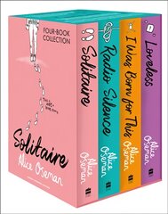 Alice Oseman Four-Book Collection Box Set (Solitaire, Radio Silence, I Was   Born For This, Loveless) цена и информация | Книги для подростков и молодежи | pigu.lt