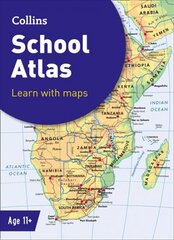 Collins School Atlas 6th Revised edition kaina ir informacija | Knygos paaugliams ir jaunimui | pigu.lt