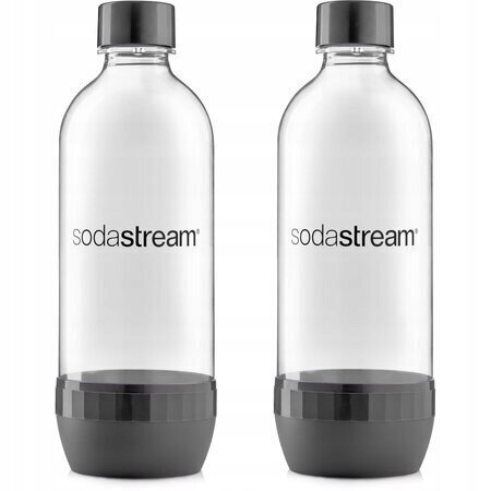 SodaStream 1l 2vnt kaina ir informacija | Gazuoto vandens aparatai ir priedai | pigu.lt