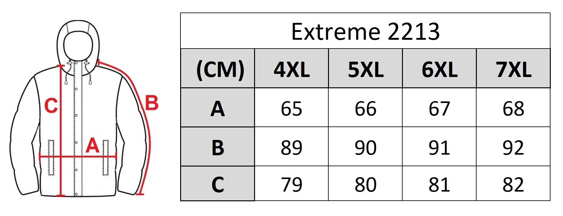 Striukė vyrams Extreme 2213 big цена и информация | Vyriškos striukės | pigu.lt