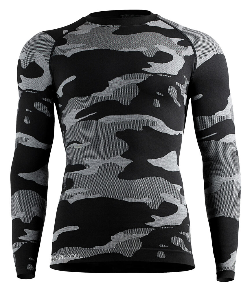 Funkciniai Termo marškinėliai ilgomis rankovėmis vyrams Stark Soul 1025, pilki kaina ir informacija | Vyriški termo apatiniai | pigu.lt