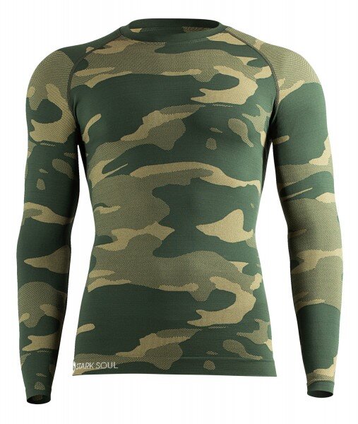 Funkciniai Termo marškinėliai ilgomis rankovėmis vyrams Stark Soul 1025, žali kaina ir informacija | Vyriški termo apatiniai | pigu.lt