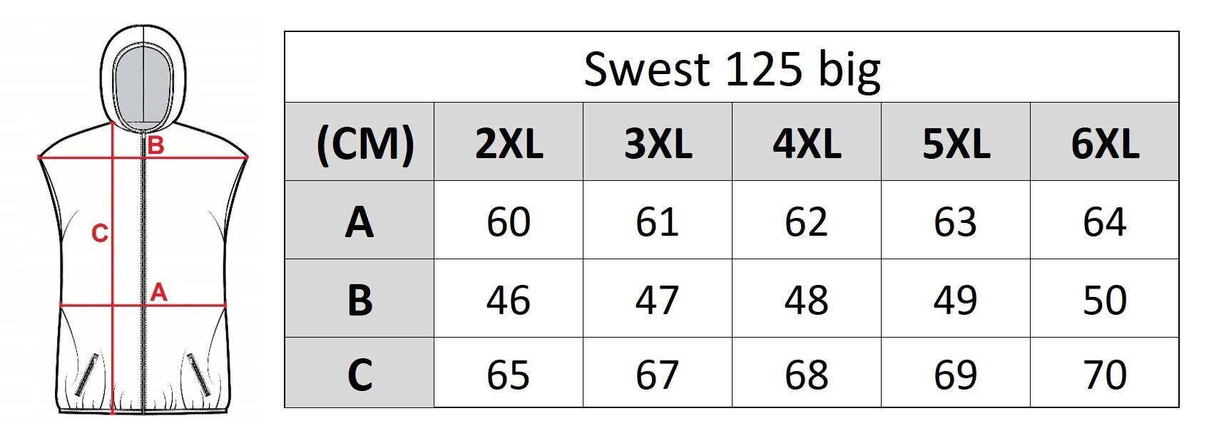 Liemenė vyrams Swest 125, juoda kaina ir informacija | Vyriškos liemenės | pigu.lt