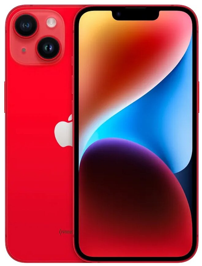 Apple iPhone 14 256GB (PRODUCT)RED MPWH3PX/A цена и информация | Mobilieji telefonai | pigu.lt