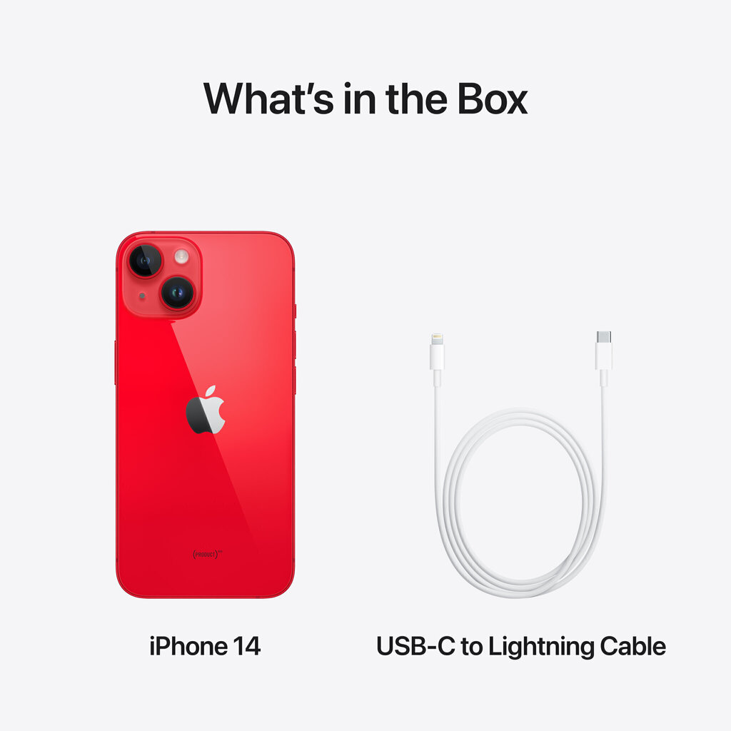 Apple iPhone 14 Plus 512GB (PRODUCT)RED MQ5F3PX/A kaina ir informacija | Mobilieji telefonai | pigu.lt