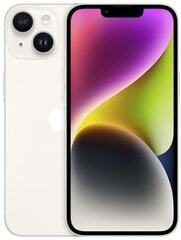 Apple iPhone 14 Plus 512GB Starlight MQ5D3PX/A цена и информация | Мобильные телефоны | pigu.lt