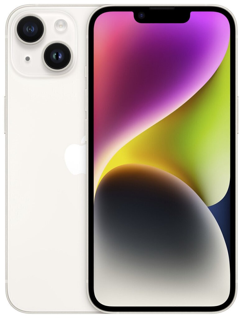 Apple iPhone 14 Plus 512GB Starlight MQ5D3PX/A kaina ir informacija | Mobilieji telefonai | pigu.lt