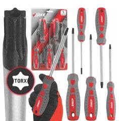 Atsuktuvų rinkinys Torx Deget V86433 5VNT kaina ir informacija | Mechaniniai įrankiai | pigu.lt