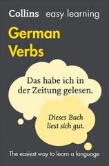 Easy Learning German Verbs: Trusted Support for Learning 4th Revised edition, Easy Learning German Verbs kaina ir informacija | Užsienio kalbos mokomoji medžiaga | pigu.lt