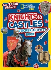 Knights and Castles Sticker Activity Book: Colouring, Counting, 1000 Stickers and More! цена и информация | Книги для самых маленьких | pigu.lt