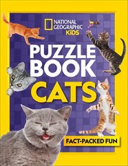 Puzzle Book Cats: Brain-Tickling Quizzes, Sudokus, Crosswords and Wordsearches kaina ir informacija | Knygos paaugliams ir jaunimui | pigu.lt