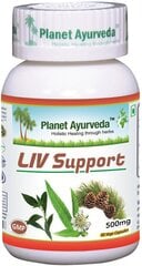 Maisto papildas Planet Ayurveda Liv Support, 60 kapsulių цена и информация | Витамины, пищевые добавки, препараты для хорошего самочувствия | pigu.lt