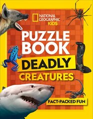 Puzzle Book Deadly Creatures: Brain-Tickling Quizzes, Sudokus, Crosswords and Wordsearches цена и информация | Книги для подростков и молодежи | pigu.lt