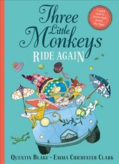 Three Little Monkeys Ride Again цена и информация | Книги для малышей | pigu.lt